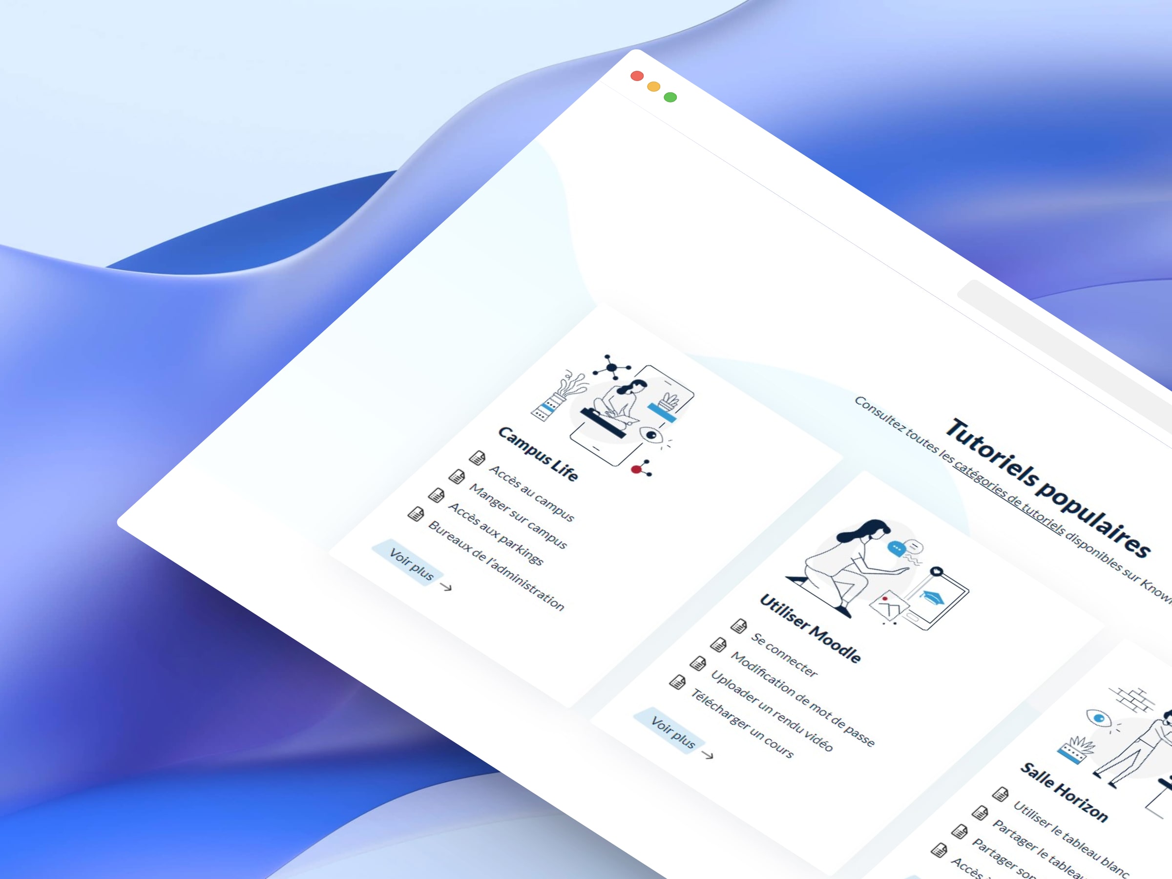 Knowledge - tutoriels