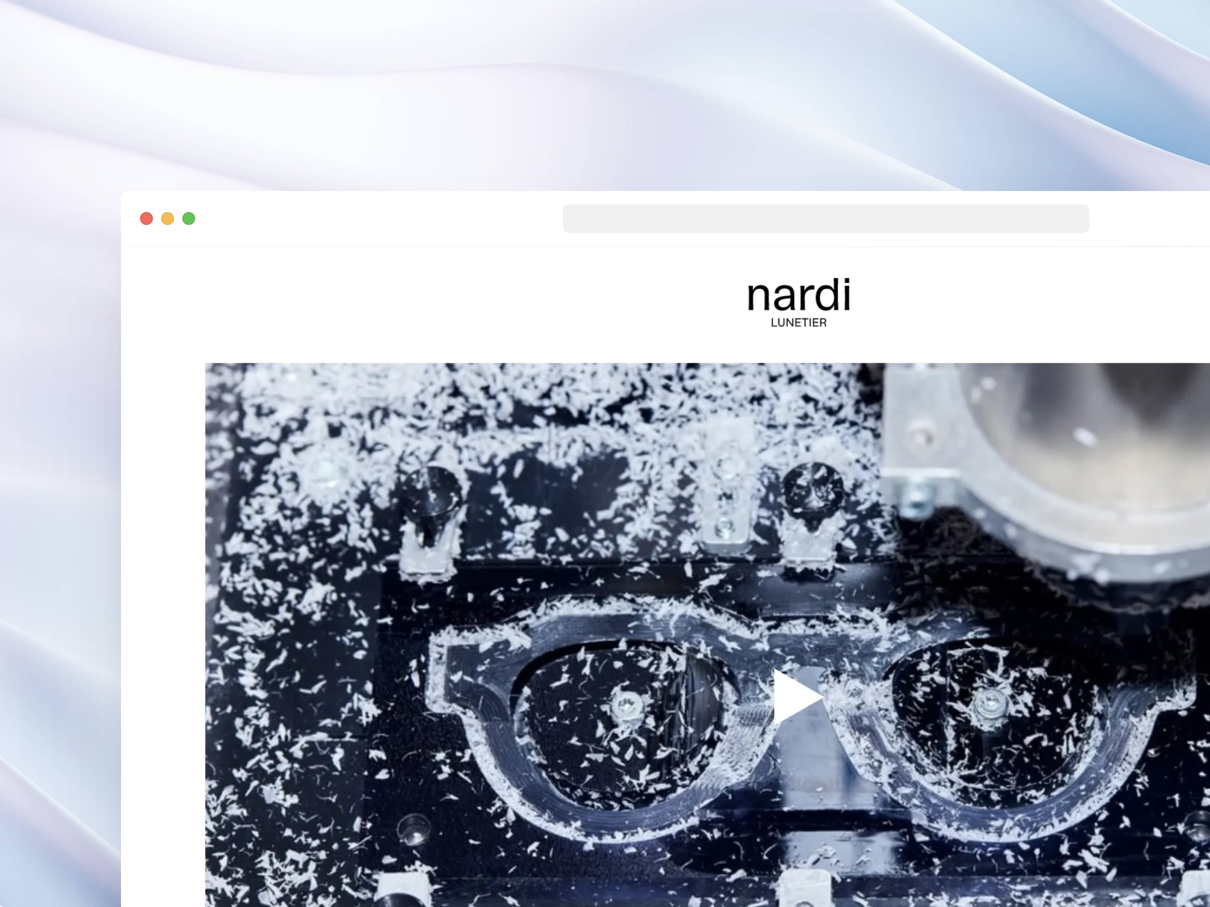 nardi lunetier - accueil